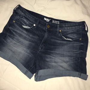 Mossimo (Target Brand) blue jean shorts